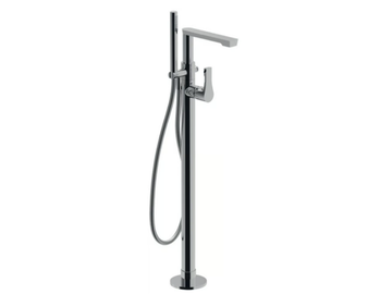EGO - F5792 - Floor standing bathtub mixer with hand shower by Rubinetteria Giulini - view 3